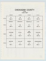 Chickasaw County Code Map, Chickasaw County 1985
